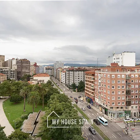 Myhousespain - Amplio Con Vistas En Pleno Centro * Gijón